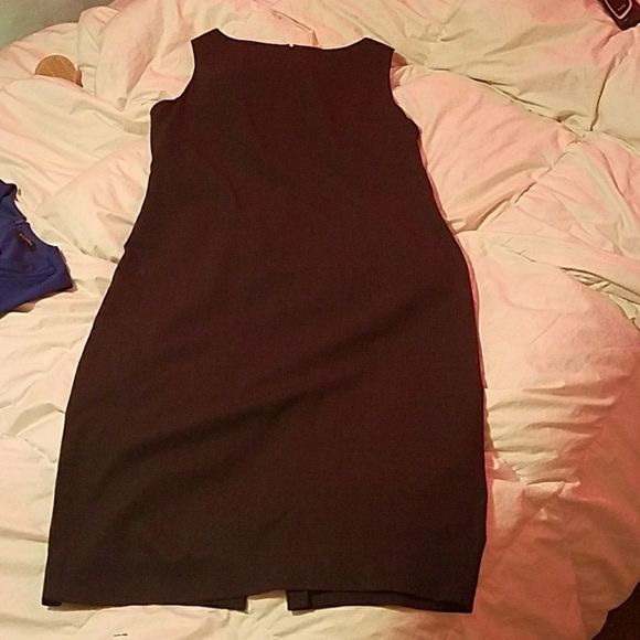 Lauren Ralph Lauren Dresses & Skirts - Lauren Ralph Lauren charcoal sheath midi dress